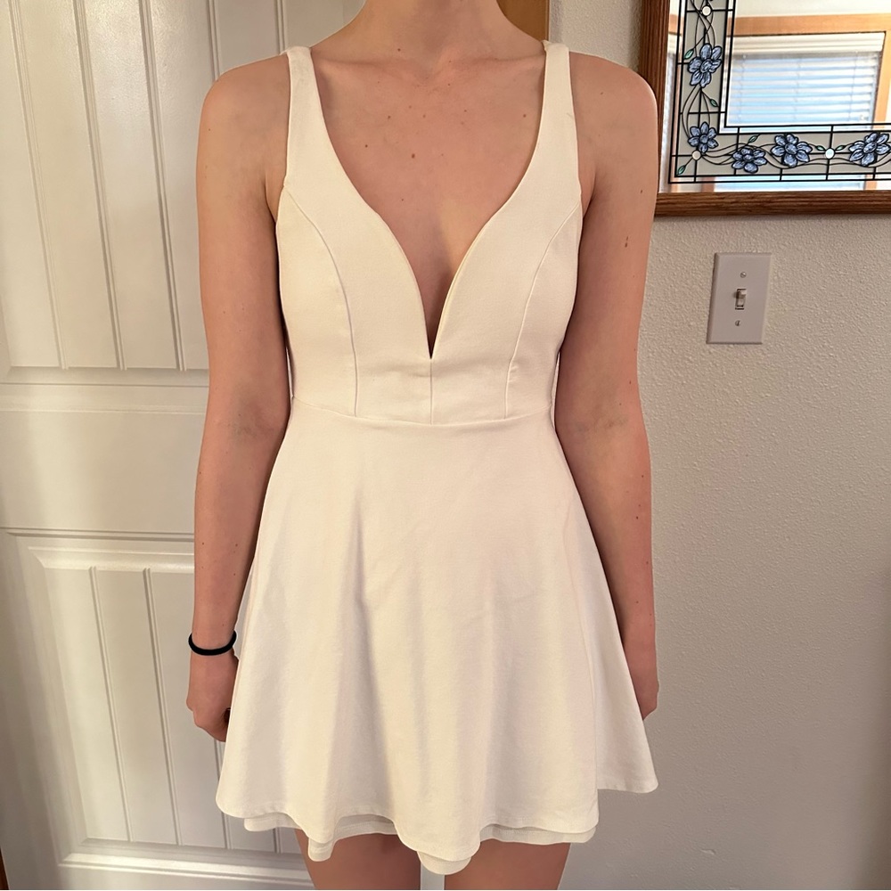 Lulus white dress